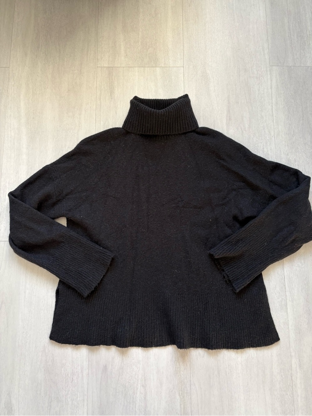 J.Crew Black Turtleneck Women's Sweater